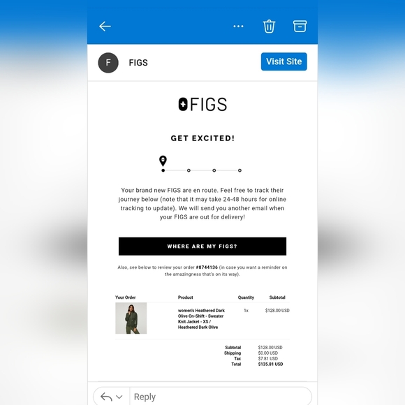 Figs On Shift Jacket - Picture 9 of 9